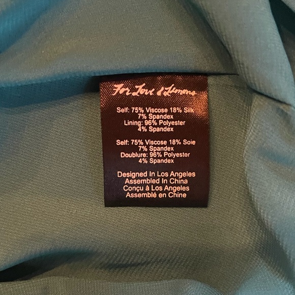 NWT For Love & Lemons Viva Velvet mini dress. Size S - Picture 3 of 7